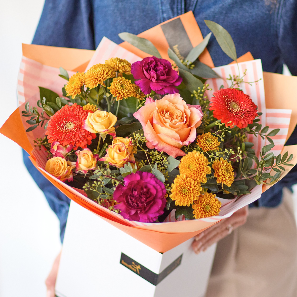 The Radiant Sunshine bouquet from the Welch flower range