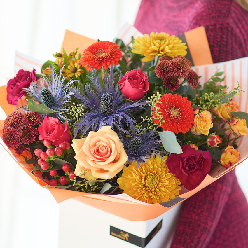 The Golden Hour autumn bouquet
